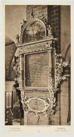 Tondern - Christkirche, Epitaph Thomæus