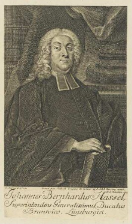 Bildnis des Johannes Bernhardus Hassel