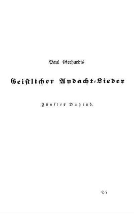 [...] Fünftes Dutzend