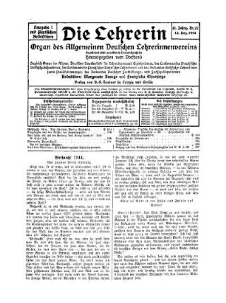Weihnacht 1914
