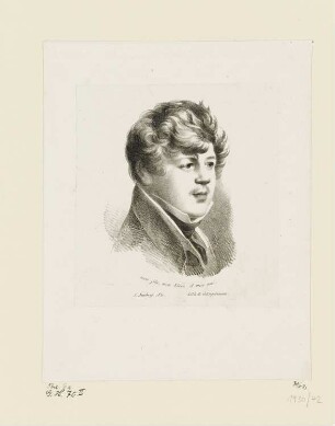 Bildnis Eugène Isabey