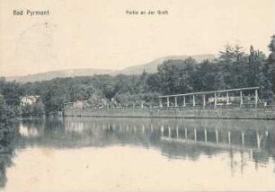 Schlossgraft mit Französichen Anlagen im Kurpark