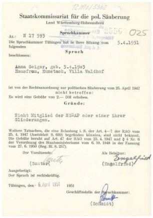 Geiger, Anna