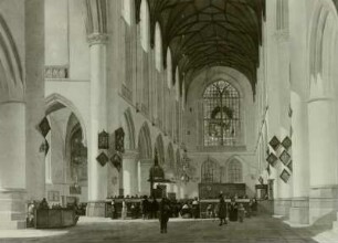 Innenansicht der St. Bavokerk zu Haarlem