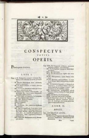 Conspectus Totius Operis.