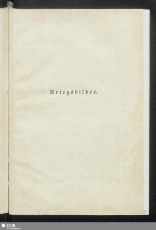 Kriegsbilder