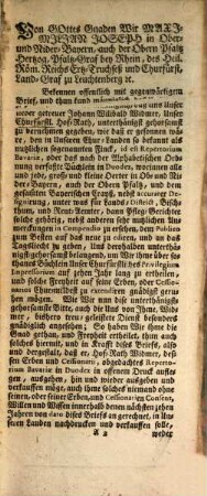 Repertorium Bavariae oder kurtze geographische Beschreib- und Eintheilung des bayerischen Crayses : nebst einem Haupt-Register, worinnen alle in Bayern begriffene Landschafften, Städte, Märckt, Flecken, Clöster, Schlösser ... gefunden ...