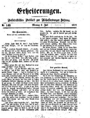 Erheiterungen. 1877,7/12