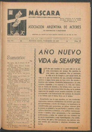 Año nuevo vida de siempre