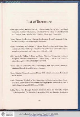 List of literature