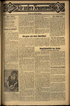 Zweite Ausgabe vom Donnerstag, den 21. Februar 1935.