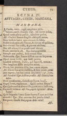 Actus Secundus: Scena IV.