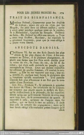 Trait De Bienfaisance