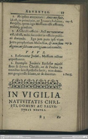In Vigilia Nativitatis Christi, Domini Ac Salvatoris Nostri