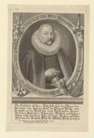 Johann (Hans) Eißer;. geb. 1565 in Nürnberg; gest. 16.07.1638 in Nürnberg