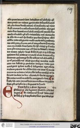 Circa episcopos et alios superiores, [capitulum] 47.