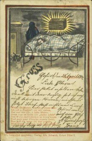 Gruss - Weisst Du Mutter, was ich geträumt hab: