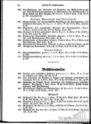 Maschinenwesen
