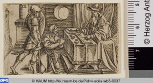 Knecht bittet den König um Erlass seiner Schulden (Matthäus 18, 21-35)
