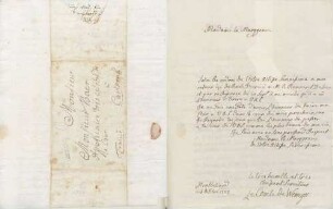 David Wemyss an Karoline Luise von Baden (Montbéliard)