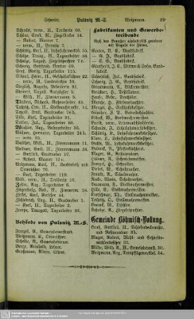 Gemeinde Böhmisch-Vollung