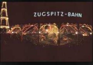 Fahrgeschäft auf dem Weihnachtsmarkt im Lustgarten