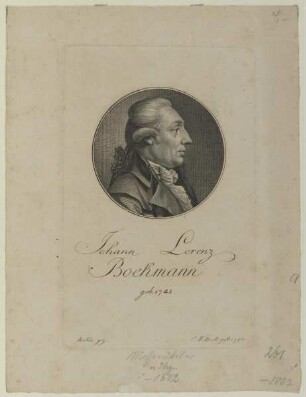 Bildnis des Johann Lorenz Boekmann