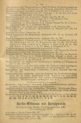 Berlin-Wittenau mit Borsigwalde