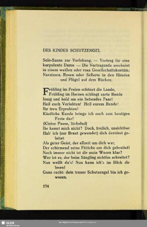 Des Kindes Schutzengel