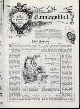 Ausgabe vom Sonntag, den 10. Januar 1892.