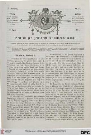 Heft 27 (17. April 1874)