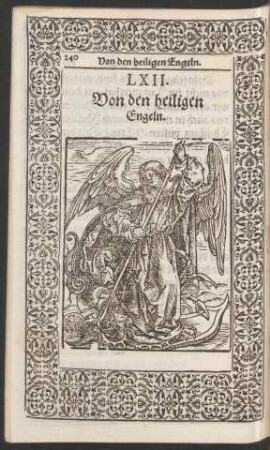 Von den heiligen Engeln.
