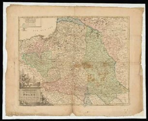 Kriegskarte des Koenigreichs Polen