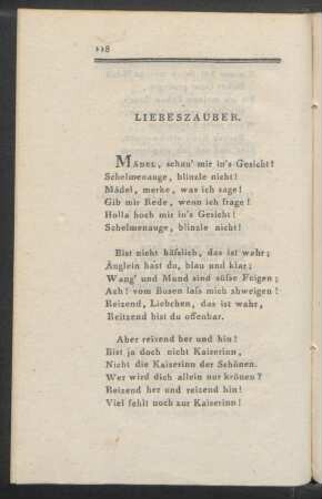 Liebeszauber