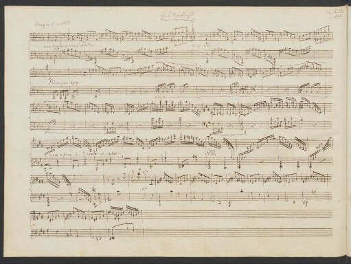 Das Nordlicht. Fragmente; pf; h-Moll; H 263