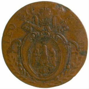 Münze, Quattrino, 1825