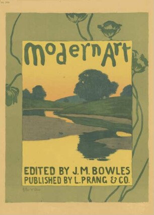 Modern Art. Edited by J. M. Bowles. Published by L. Prang & Co.