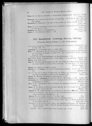 III d. Dampfkessel. Feuerung, Heizung und Lüftung.
