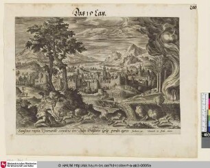 [Samson met le feu aux blés des Philistins; Samson Setting Fire to the Cornfields of the Philistines; Samson legt Feuer an die Felder der Philister]