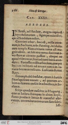 Caput XXXV: Arbores