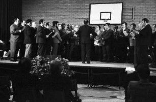 Tiengen: Turnhalle; Chor; Tiengen - Mengen