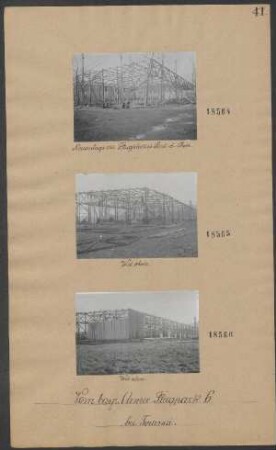 Neuanlage des Flugplatzes Pont-à-Chin