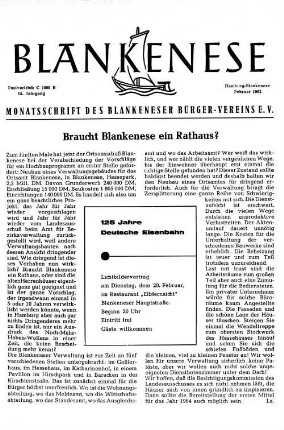 Braucht Blankenese ein Rathaus?