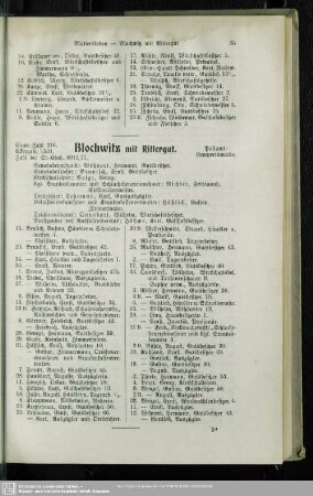 Blochwitz mit Rittergut