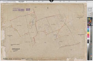 Weetfeld (Hamm), Umlegung Weetfeld, Bl. 8 Zuteilungskarte Westerbönen Flur 3