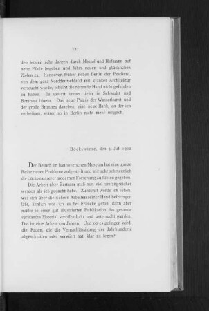 Bockswiese, den 3. Juli 1902
