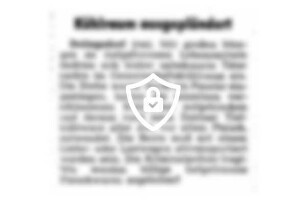 Kühlraum ausgeplündert