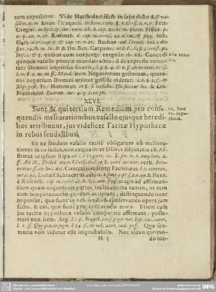 XLVI. III. Iure tac. hypothecae