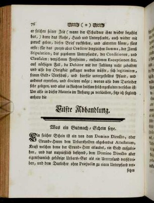 Eilfte Abhandlung - Fünfzehenden Abhandlung