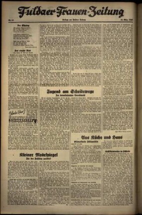 Dritte Ausgabe vom Donnerstag, den 18. März 1937.